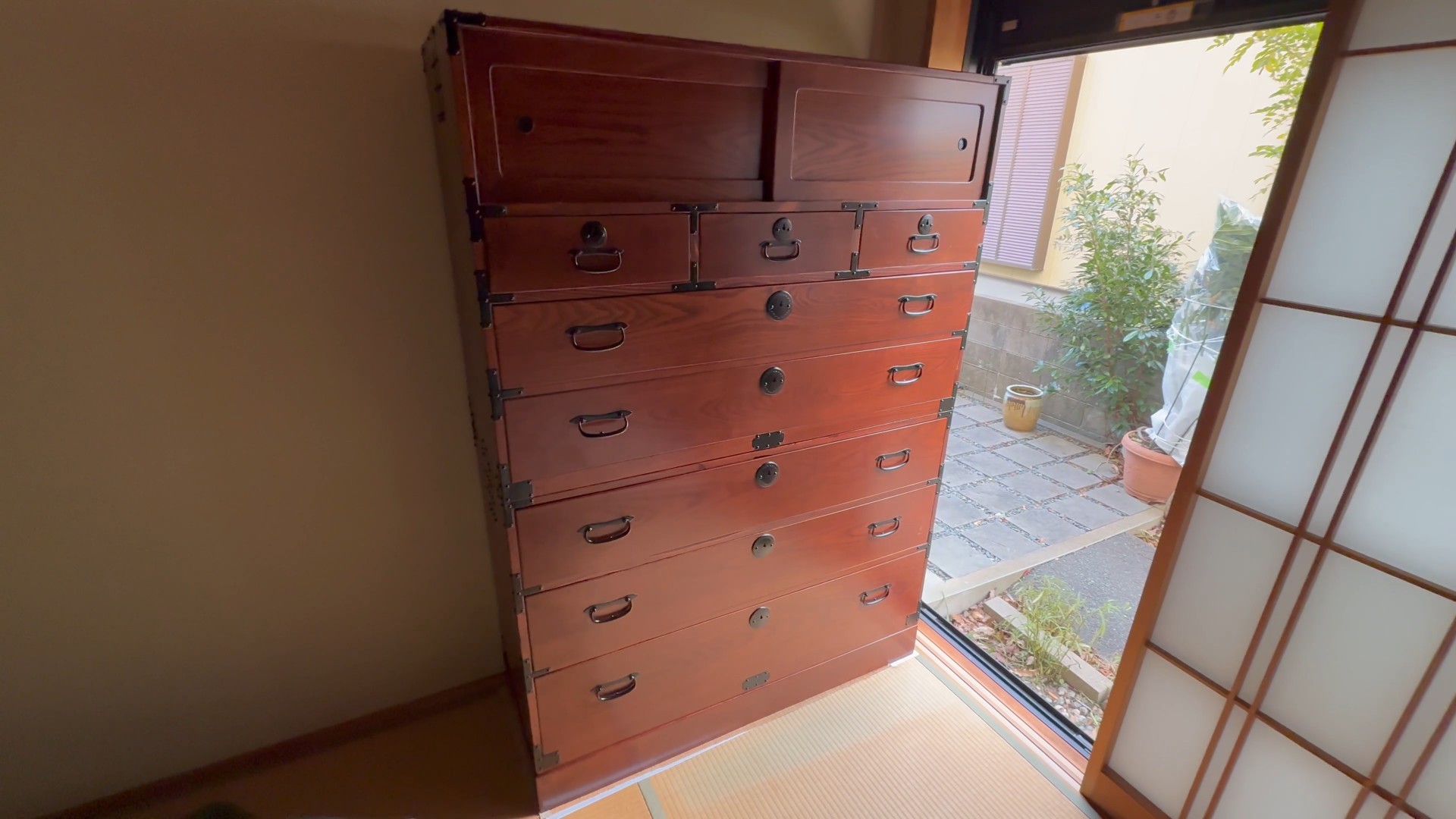 時代箪笥 修理後