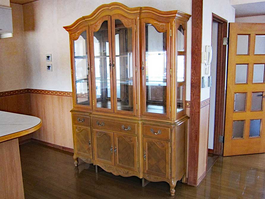 飾り棚リペア後