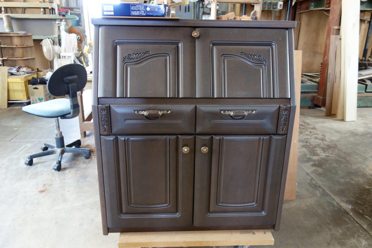 家具リメイクデスクの画像