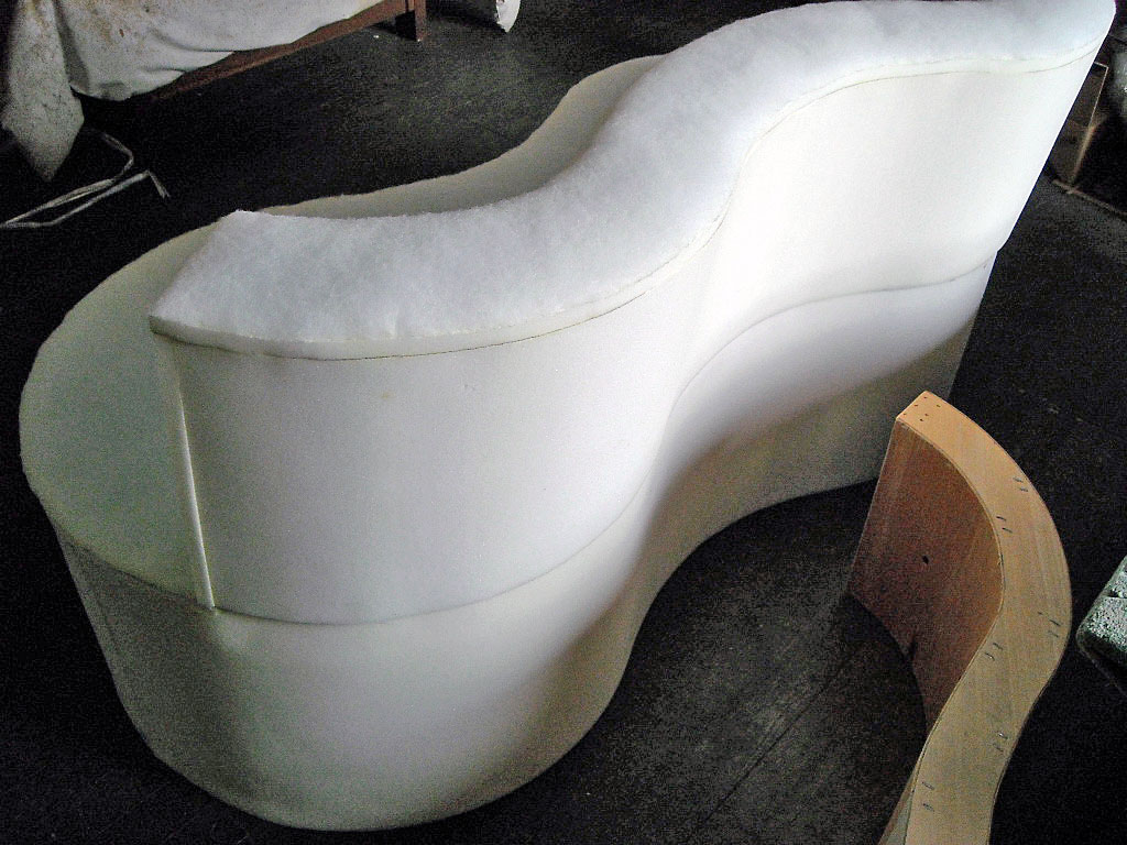 美術館キッズコーナー用ソファーの製作過程1