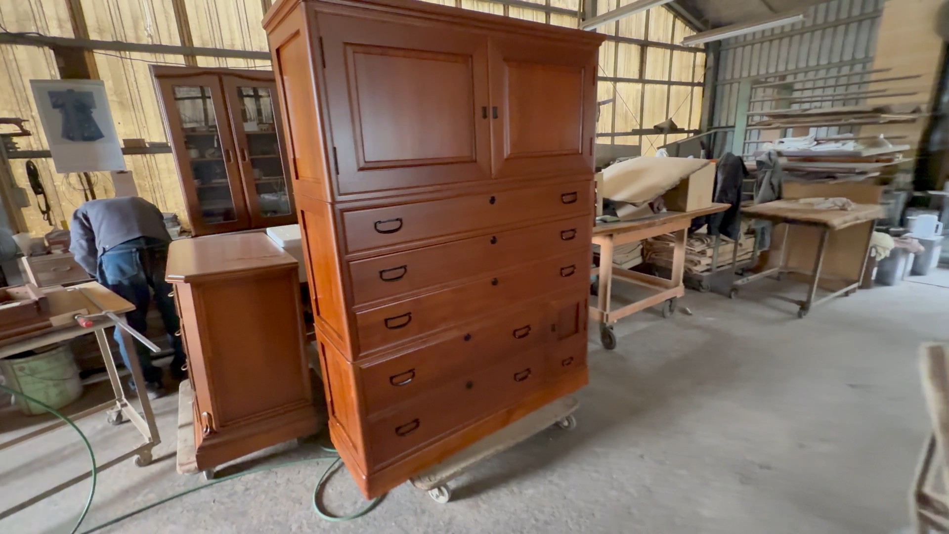 昭和初期の和箪笥 再生後