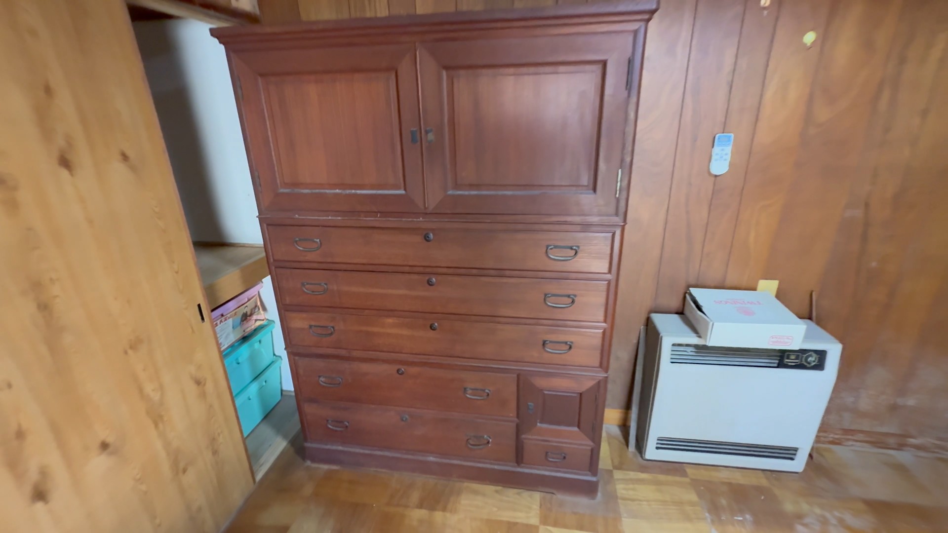 昭和初期の和箪笥 修理前